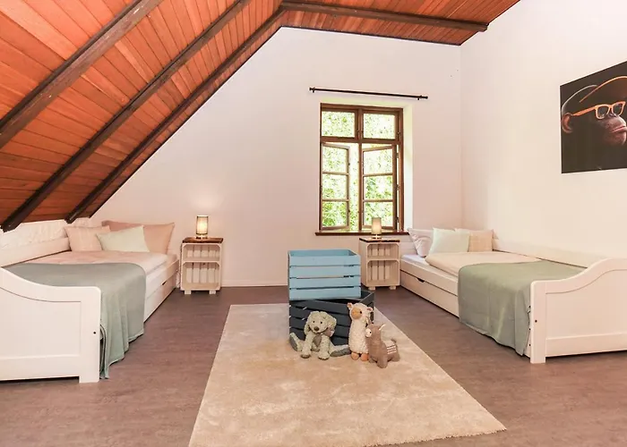 Ruhe Unter Reet-haus Mit Sauna, Whirlpool Und Kamin Hébergement de vacances *